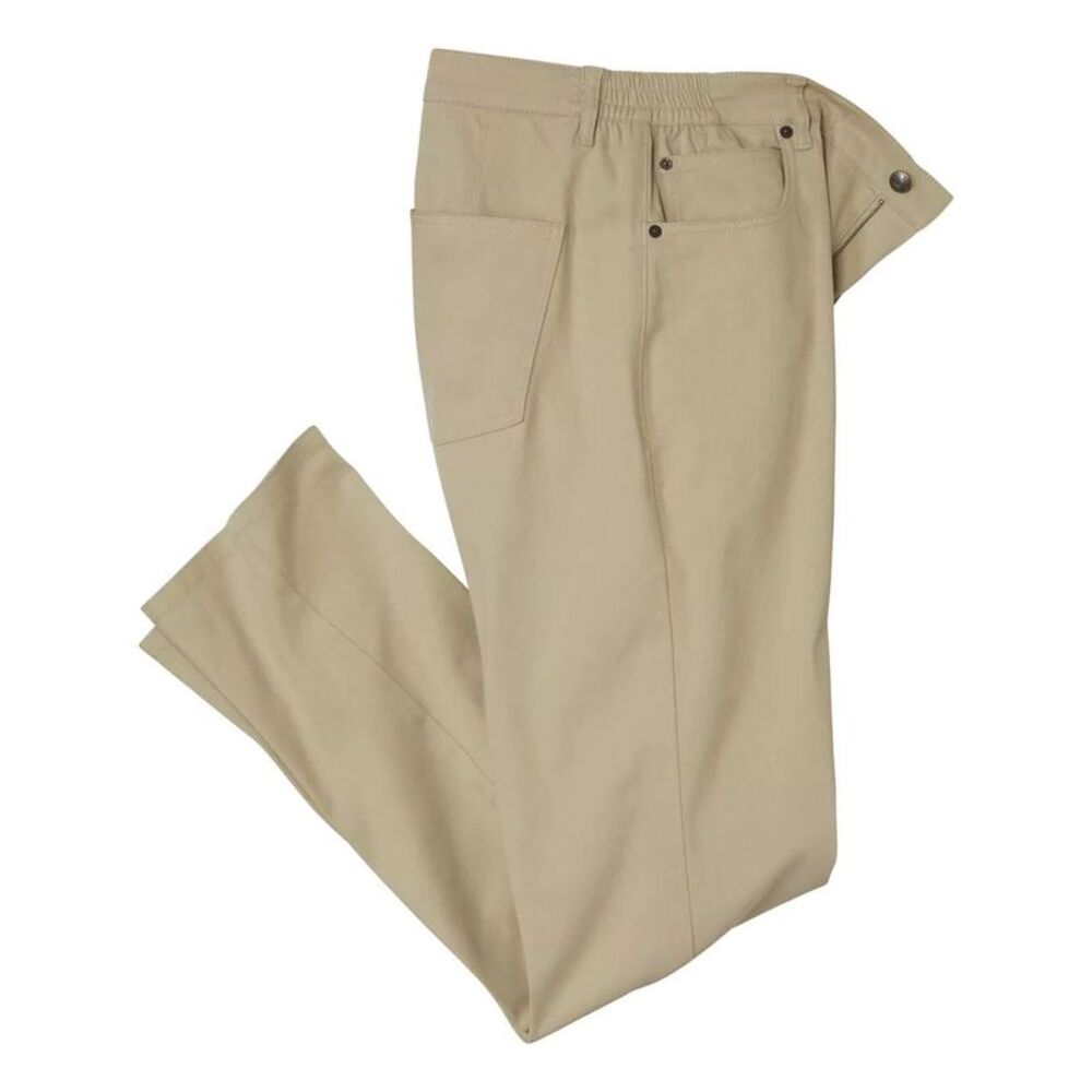Atlas For Men Mens Twill Stretch Pants / Beige